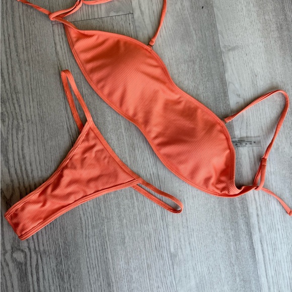 Orange Bikini Set - Picture 2 of 3